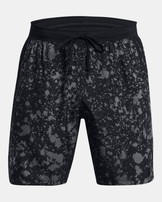 Shorts UA Launch Unlined 7" da uomo, Black, pdpMainDesktop image number 4